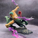 Action Figure Roronoa Zoro Anime One Piece, 10cm