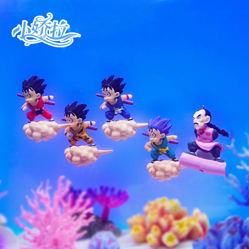 Goku Flutuante Aquário Anime Dragon Ball