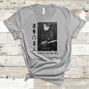 Camiseta feminina Levi Ackerman estilo manga Anime attack on titan
