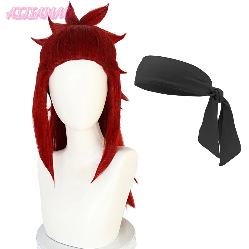 Peruca Renji Abarai Anime Bleach