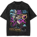 Camiseta jinx Anime Arcane