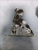 Isagi yoichi figuras de brinquedo acrílico suporte firefly anime modelo figura de ação ornamento crianças coleção bloqueio azul amigo presente