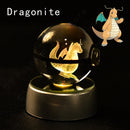 Pokeball Pikachu, Gengar, Mew, Mewtwo, Lamp Base, 3D Crystal Ball