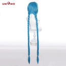 Cosplay Peruca jinx  -League of Legends serie Arcane, 120cm