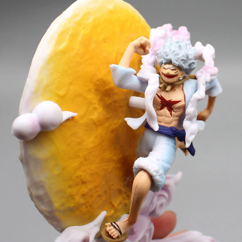 Action figure monkey D, Luffy, Engrenagem 5 com Luz Lunar Anime One Piece 16cm