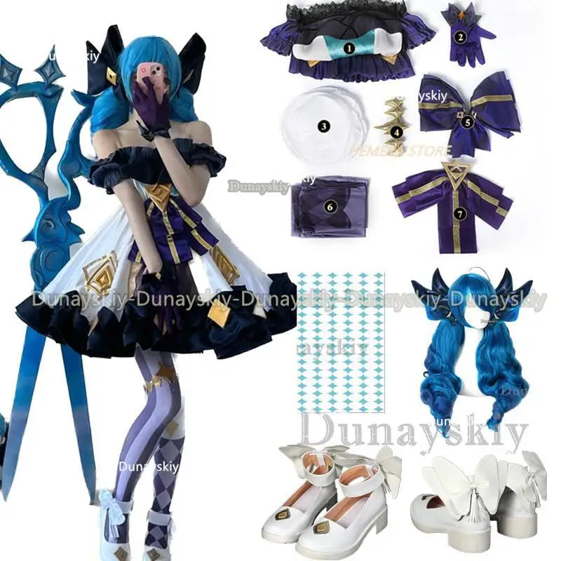 Cosplay Gwen Lingluo Anime/Game League Of Legends