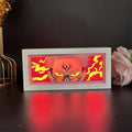 Light Box Led Papel 3D satoru gojo/ sukuna/ toji Anime jujutsu kaisen