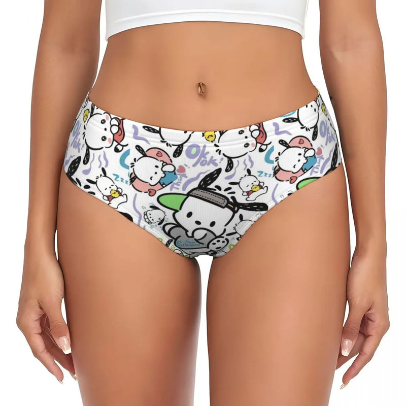 Calcinha Pochacco Estilo Kawaii