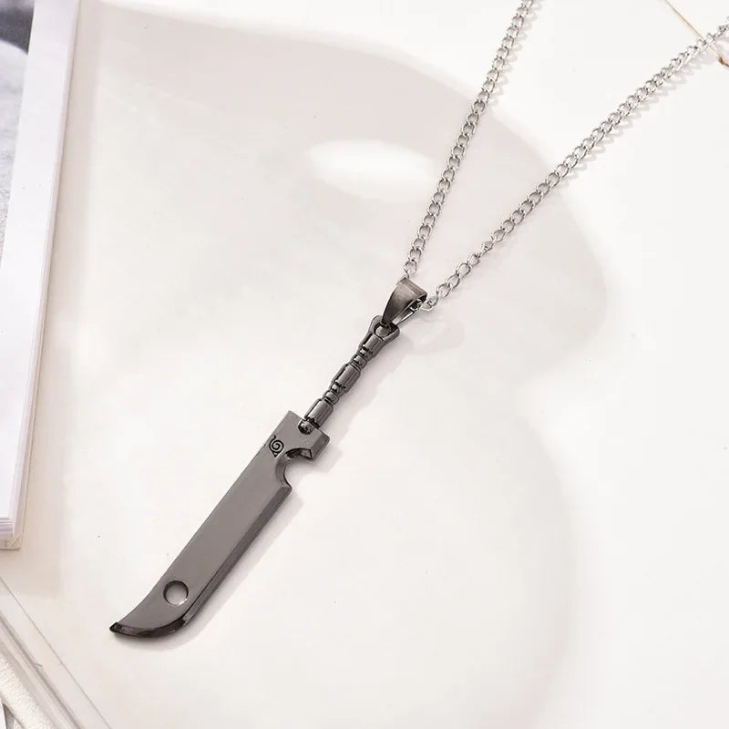 Colar Naruto, Kakashi, Kunai, Zumaki, Shuriken,