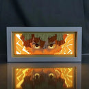 Light Box Led Papel 3D Anime Demon Slayer
