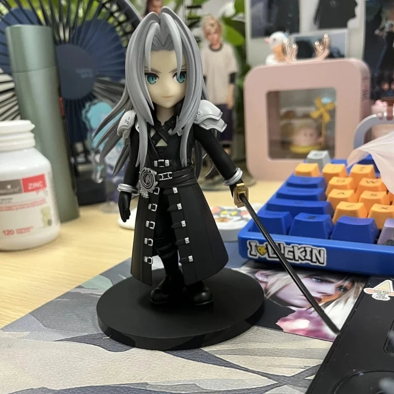 Em estoque original sehiroth se sehiroth série de arte fofa anime fiugre modelo decoração coleção brinquedos de mesa