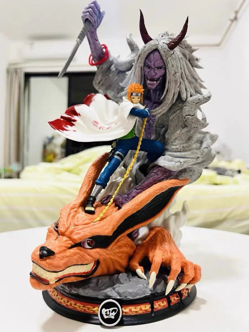 Action Figure Minato Namikaze para colecionador Anime Naruto 28cm