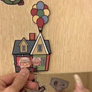 Chaveiro para casal up altas aventuras