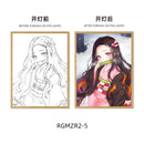 Quadro em led night Anime Demon Slayer :Kimetsu não Yaiba