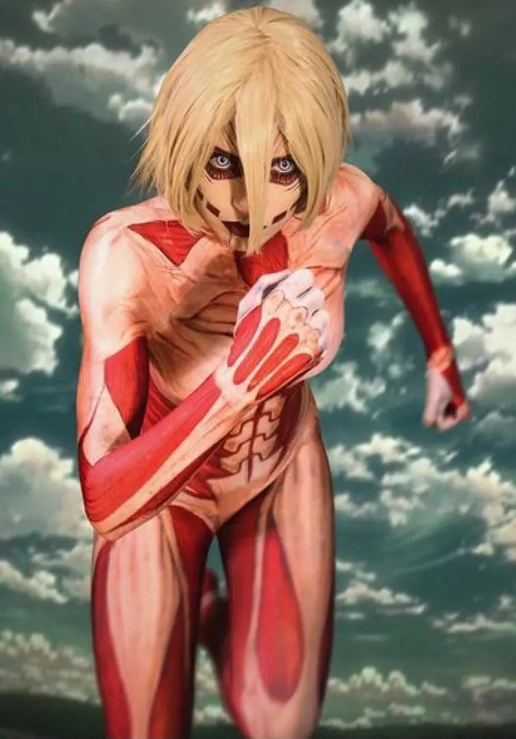 Cosplay Zentai Catsuit Anime Ataque ao Titã