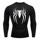 Camiseta Compressão masculina Homem Aranha de 2D