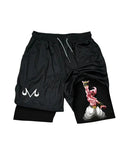 Shorts esportivos Majin Anime Dragon Ball