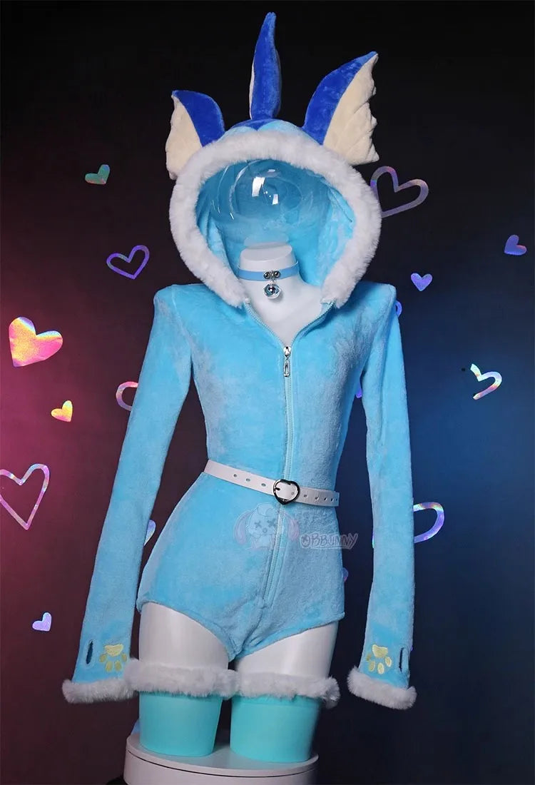 Pijama feminino sexy  Gengar vaporion Anime Pokemon