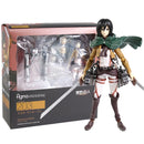 Action Figures Eren Jaeger,  Mikasa,Levi Ackerman Anime attack on titan