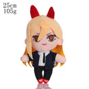 Pelúcia, Pochita Makima Denji Aki Power Plush Doll estilo Cartoon Anime Chainsaw Man 22cm