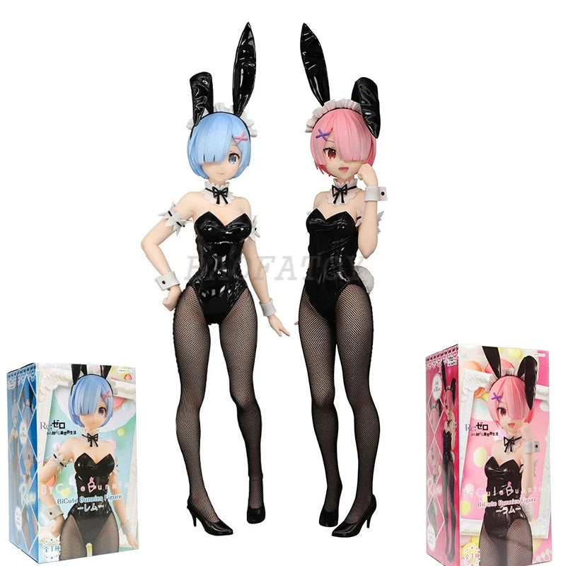 Action Figure Ram Rem Anime Re:ZERO 29cm