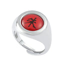 Anel Akatsuki Sharingan Rings Deidara Uchiha Itachi Anime Naruto
