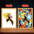 Quadro em led night Anime Dragon ball z