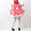 Kinomoto sakura cosplay traje carnaval uniforme peruca anime trajes de halloween feminino jogo