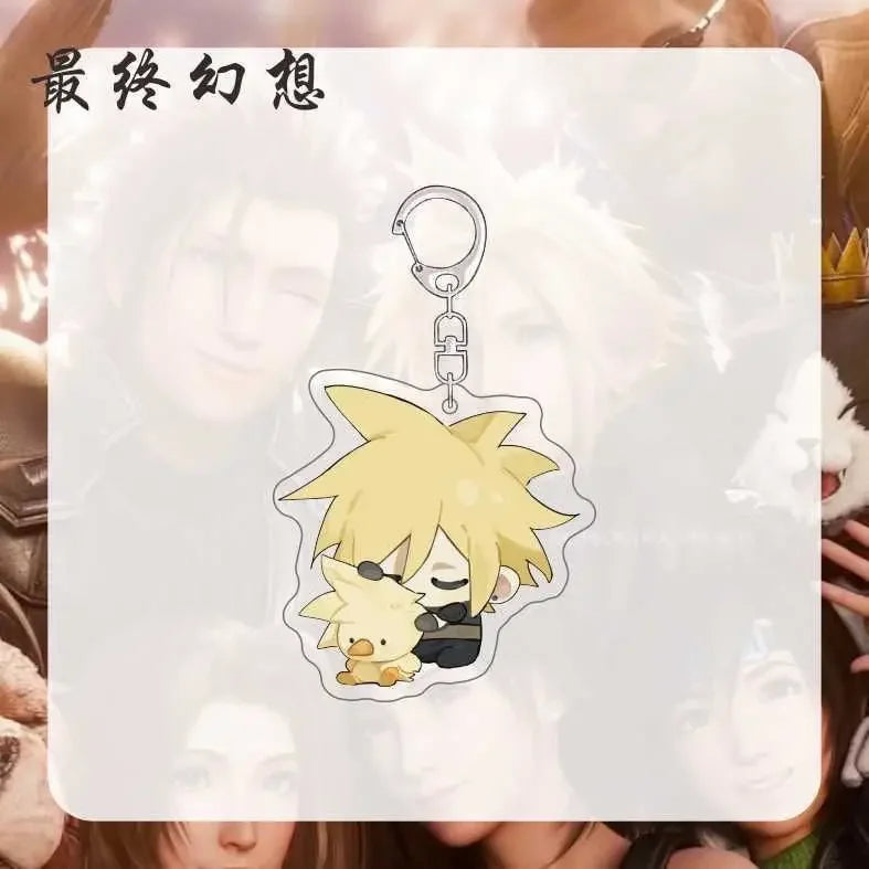 Suporte acrílico  lockhart/sephiroth Game Final Fantasy VII