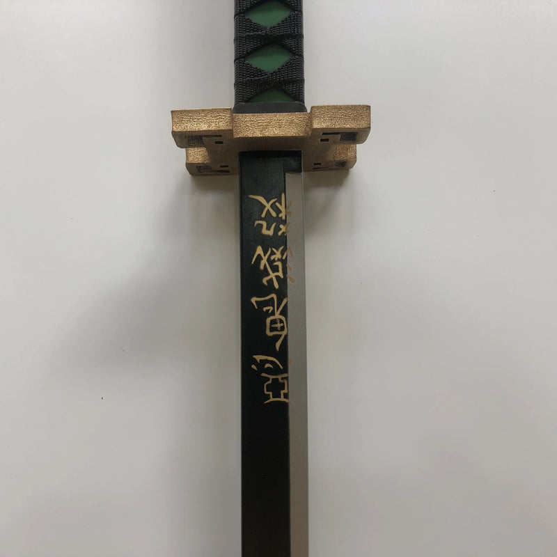 Demônio Slayer Cosplay Espada, Anime Ninja Knife, PU Toy Arma, Tokitou Muichirou Espada, 1: 1,104 cm