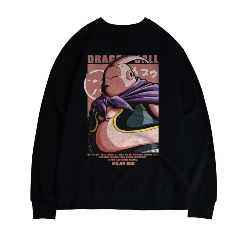 Men's and Women's Japanese-Style Sweater Saiyan Autumn and Winter Anime