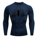 Camiseta Compressão masculina Homem Aranha de 2D