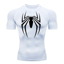 Camiseta Compressão masculina Homem Aranha de 2D