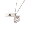 Colar Naruto Necklace Kakashi Kunai Zumaki Shuriken em Metal