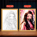 Quadro em led night Anime Demon Slayer :Kimetsu não Yaiba