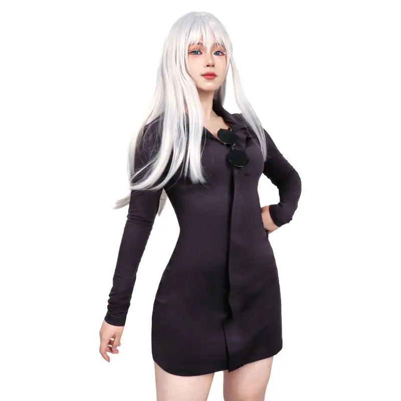 Cosplay Gojo Satoru versão feminina Anime JJK