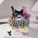 Action figure Cute DIY Cake Topper Anime Cinnamoroll Kuromi 8cm