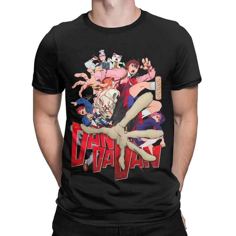 Camiseta manga curta Anime Dandadan