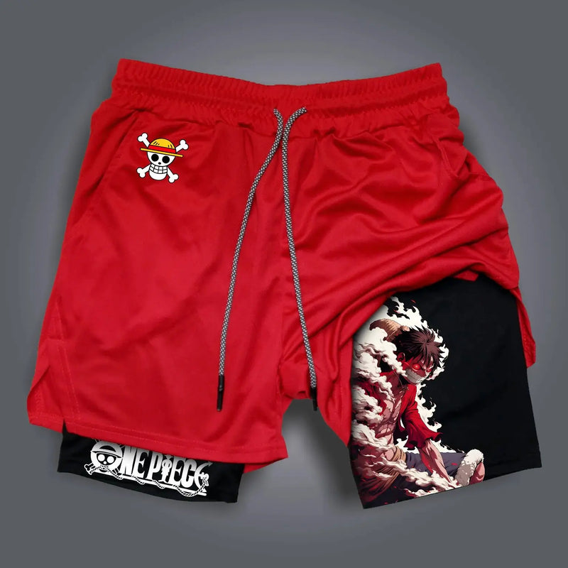 Shorts de compreensão Anime One Piece