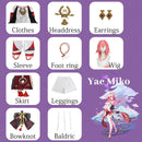 Cosplay Yae Miko Game Genshin Impact