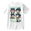 Verão anime o boticário diários oversized t camisa das mulheres dos homens o-pescoço manga curta engraçado tshirt maomao cosplay camisetas gráficas