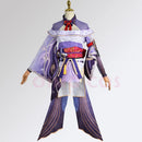 Cosplay Raiden Shogun Game Genshin Impact