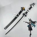 Hoshimi miyabi zenless zona zero espada adereços cosplay armas halloween natal fantasia festa trajes acessórios presentes