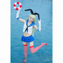 Cosplay Kanmusu Shimakaze Anime Kantai Kancolle Feminino