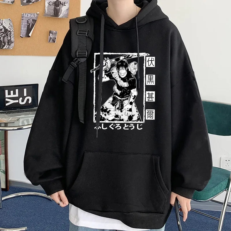 Moletom Toji Fushiguro masculino Anime jujutsu kaisen