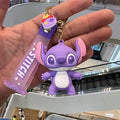 chaveiro mickey, stitch & xepa