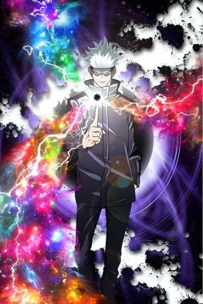 Japonês popular menino quadrinhos poster imprime fantasia escura escola batalha anime pintura em tela sala de estar menino decoração casa