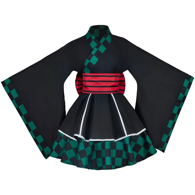 Vestidos femininos hashiras Demon Slayer
