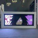 Light Box Led Papel 3D Anime Naruto