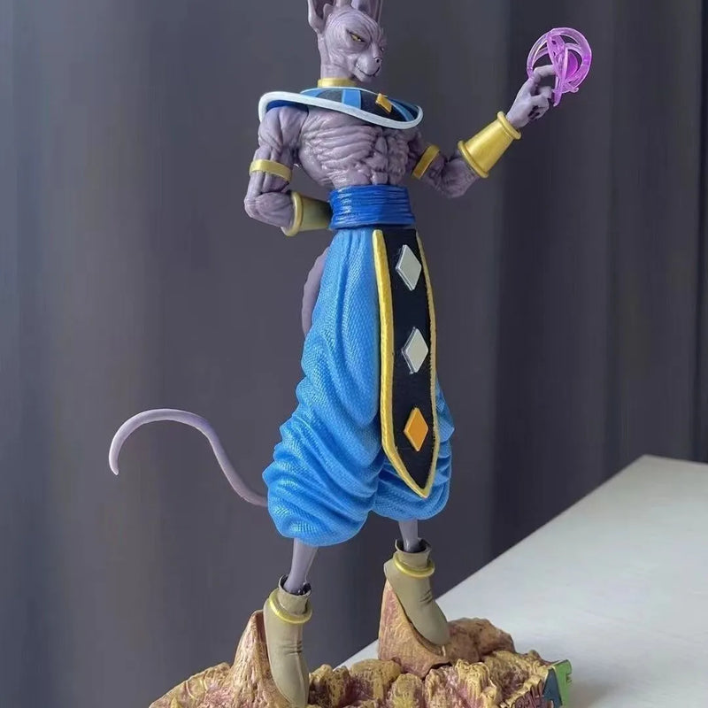 Action figure e Bills Deus da Destruição 30 cm Anime Dragon Ball Z